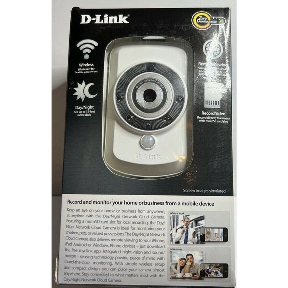 D-Link Record & Playback Wi-Fi Camera with Remote Viewing (DCS-942L) - Picture 2 of 12